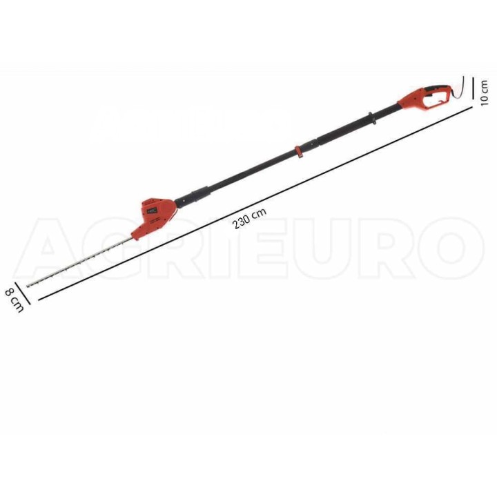 Black & Decker PH5551-QS sähköpensasleikkuri, 550 W, 51 cm, teleskooppivarsi