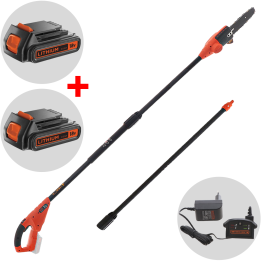 Black Decker GPC1820L20 QW akkukäyttöinen oksasaha 18 V 20 cm lisäakku