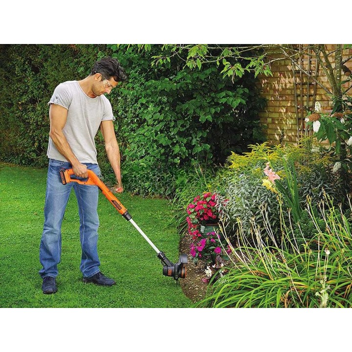 Black & Decker ST182320-QW akkutrimmeri, 18 V, 2 Ah, 25 cm