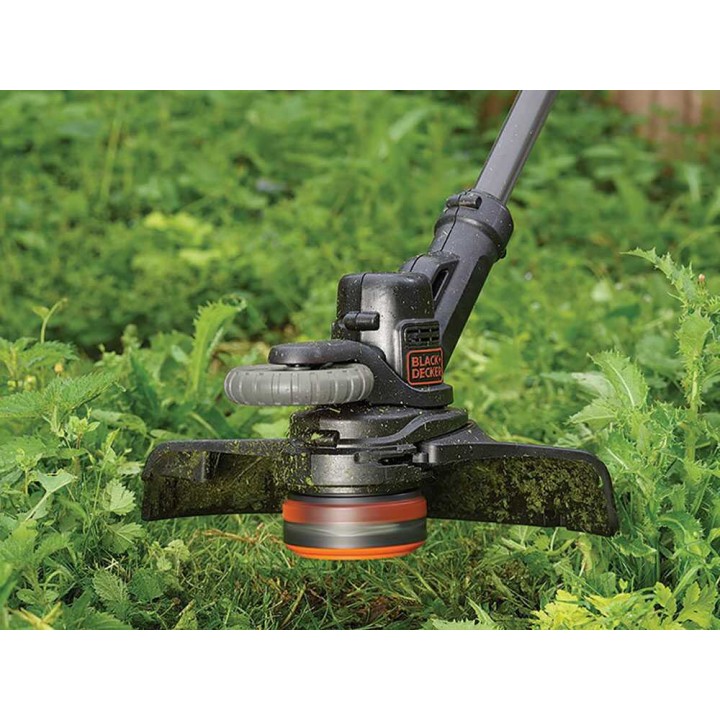 Black & Decker STC1840EPC-QW akkuruohotrimmeri, 18 V, 4 Ah, 30 cm