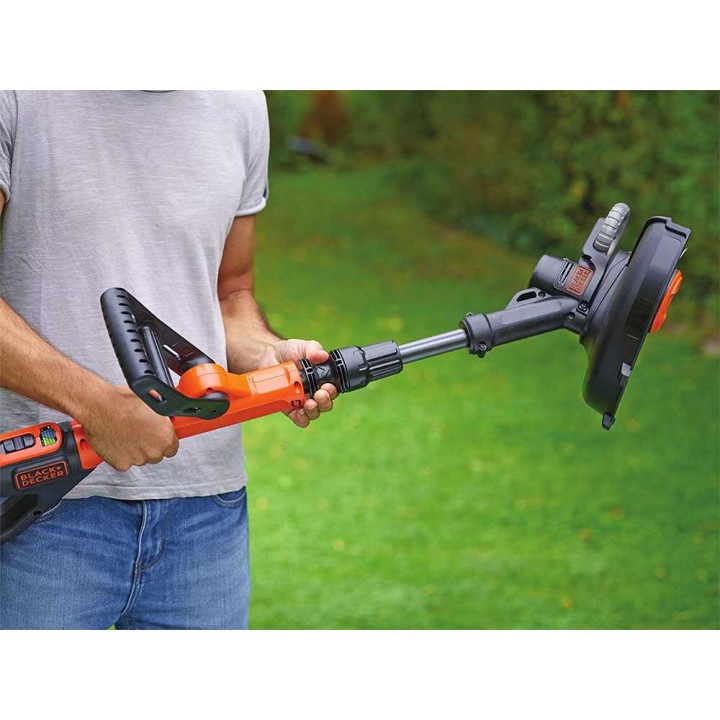Black & Decker STC1840EPC-QW akkuruohotrimmeri, 18 V, 4 Ah, 30 cm