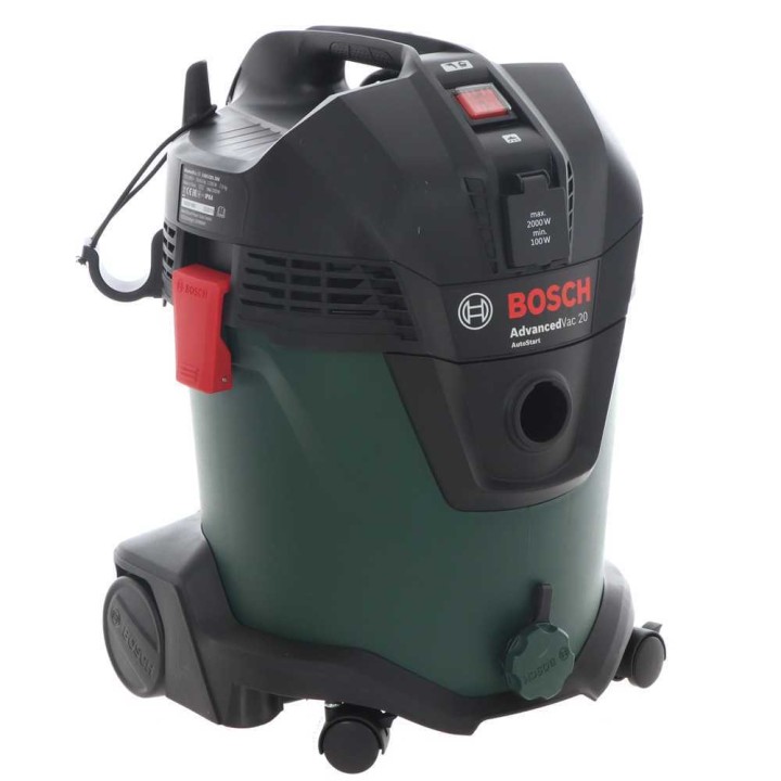 Bosch AdvancedVac 20 märkä kuivaimuri 20 l sähkötyökaluliitäntä