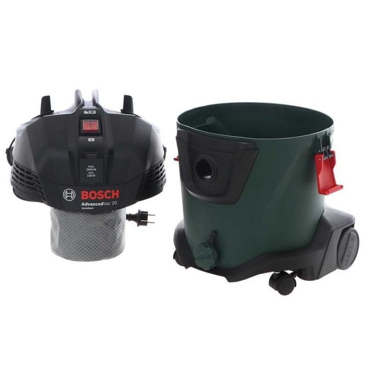 Bosch AdvancedVac 20 märkä-kuivaimuri, 20 l, sähkötyökaluliitäntä