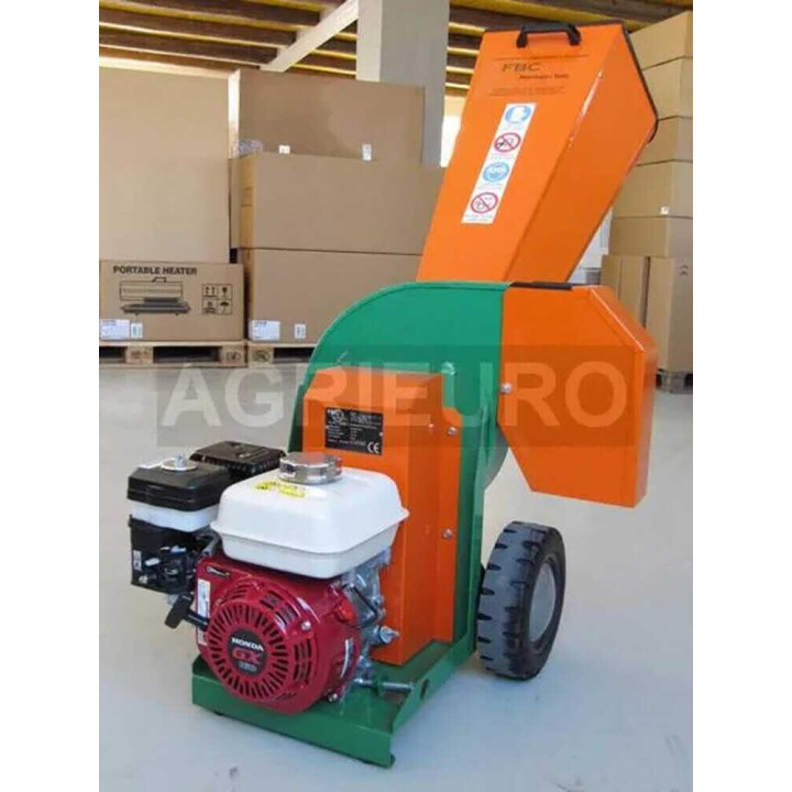 FBC BIO.S2.55H biomurskain oksille, Honda GX 160, 6 HP, 50 mm