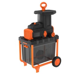 Black Decker BEGAS5800 QS sähköinen oksasilppuri 2 800 W tela ja keräysastia