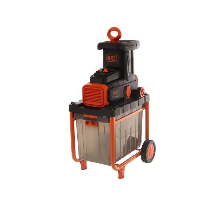 Black & Decker BEGAS5800-QS sähköinen oksasilppuri, 2 800 W, tela ja keräysastia