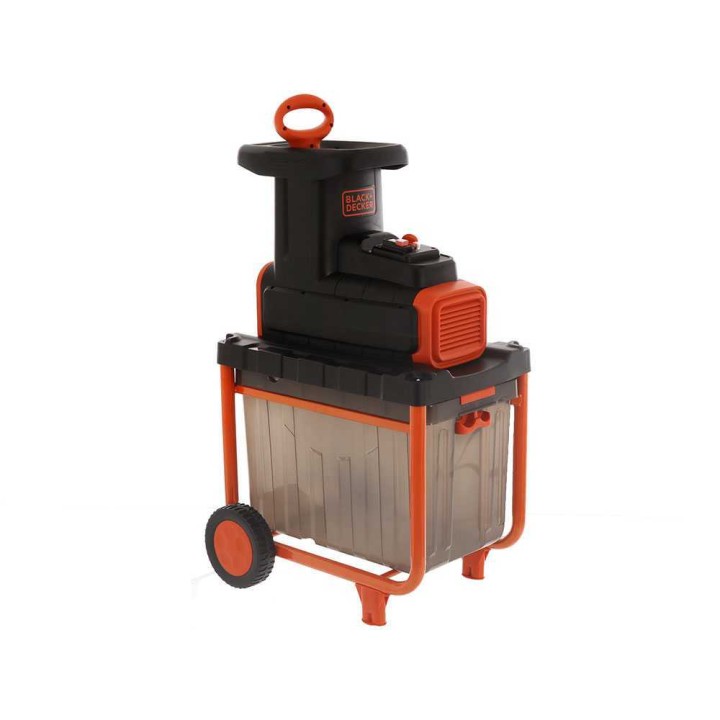 Black & Decker BEGAS5800-QS sähköinen oksasilppuri, 2 800 W, tela ja keräysastia