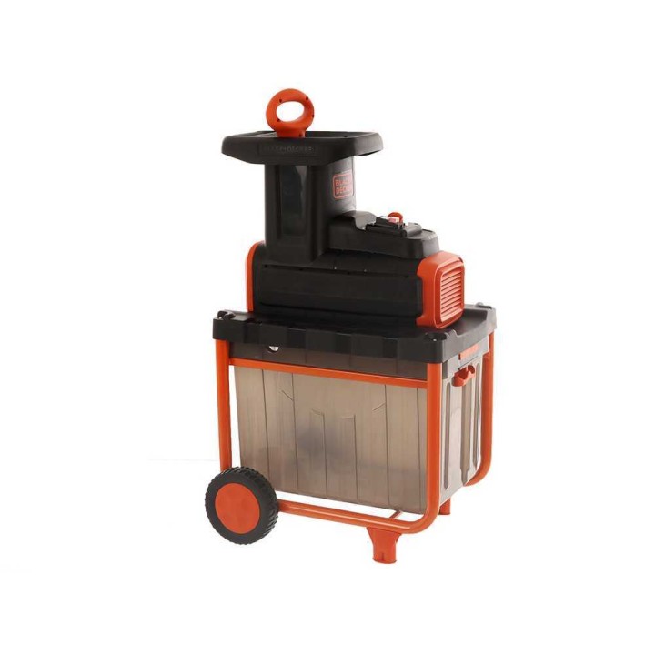 Black & Decker BEGAS5800-QS sähköinen oksasilppuri, 2 800 W, tela ja keräysastia