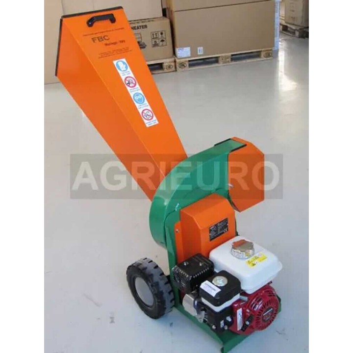 FBC BIO.S2.55H biomurskain oksille, Honda GX 160, 6 HP, 50 mm