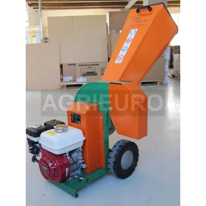 FBC BIO.S2.55H biomurskain oksille, Honda GX 160, 6 HP, 50 mm