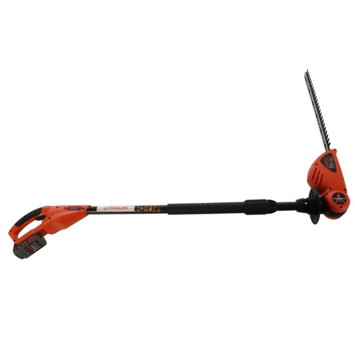 Black & Decker GTC1843L20-QW pensasleikkuri, 18 V, 43 cm, jatkovarsi
