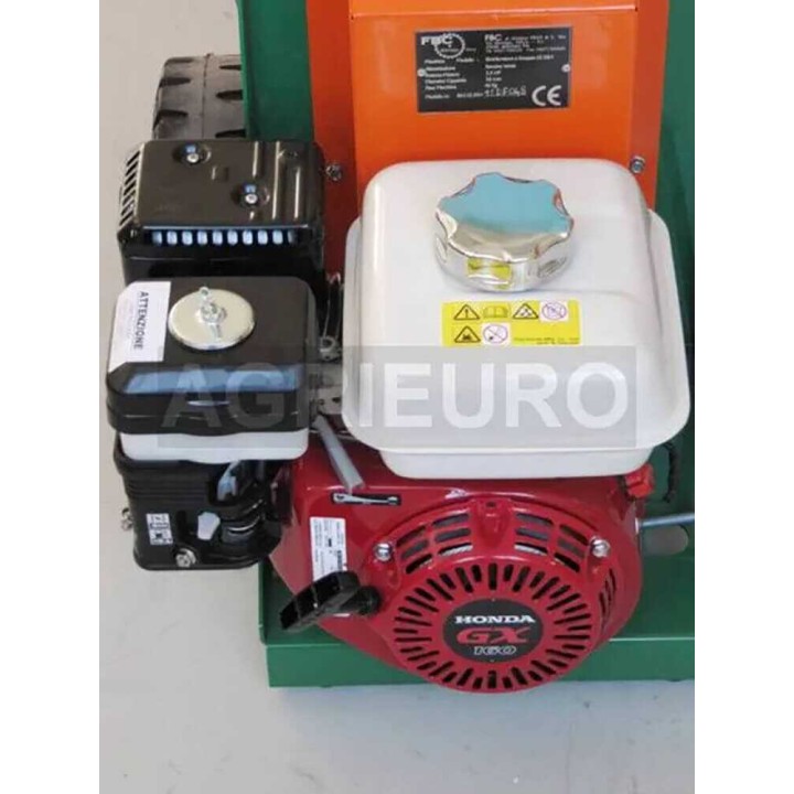 FBC BIO.S2.55H biomurskain oksille, Honda GX 160, 6 HP, 50 mm