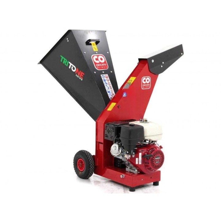 Ceccato Tritone Maxi -biotrituratore, Honda GX 390, 13 HP, 70 mm