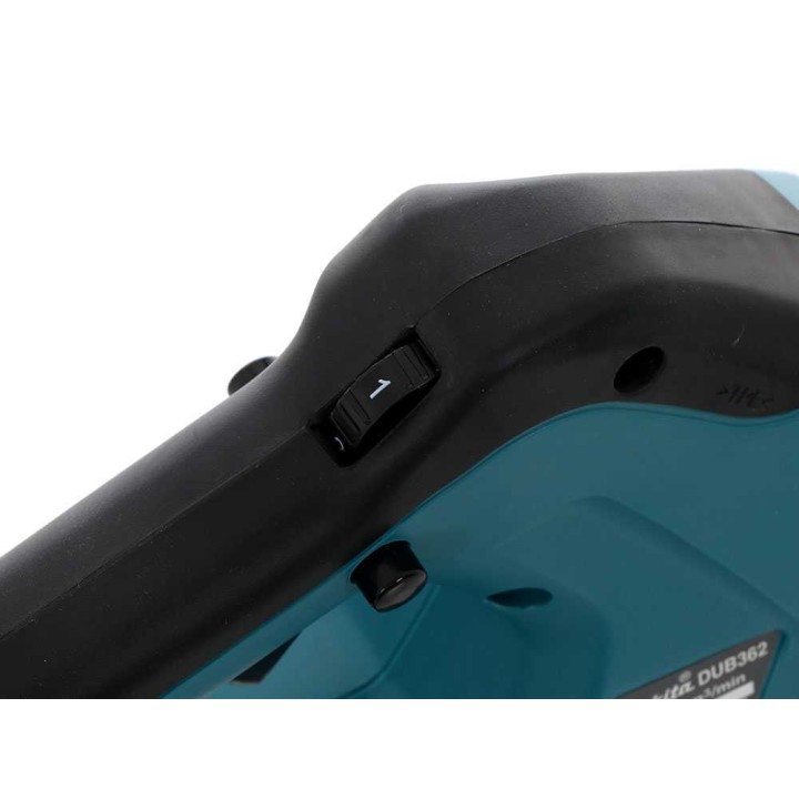 Makita DUB362Z akkukäyttöinen puhallin, 36 V, 2 × 5 Ah, kaksoislaturi