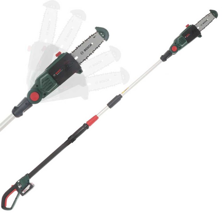 Bosch UniversalChainPole 18 akkukäyttöinen oksasaha 18 V 20 cm teleskooppivarsi