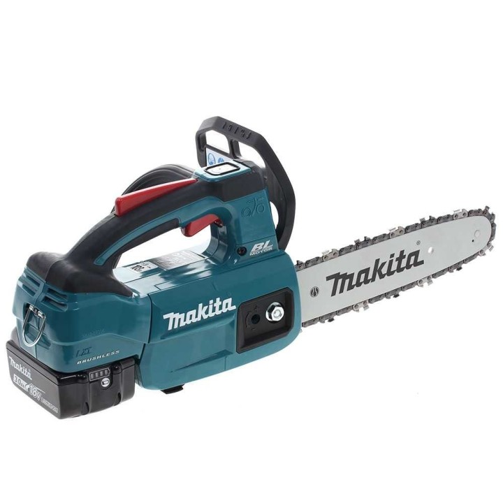 Makita DUC254 akkuketjusaha, 18 V, 3 Ah, 25 cm alijaartialla
