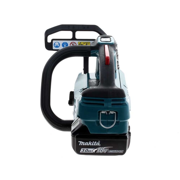 Makita DUC254 akkuketjusaha, 18 V, 3 Ah, 25 cm alijaartialla