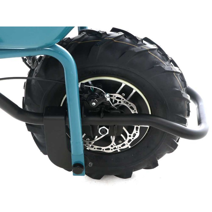 Makita DCU180 akkukäyttöinen kuljetuskottikärry, 2 × 18 V 5 Ah, 130 kg