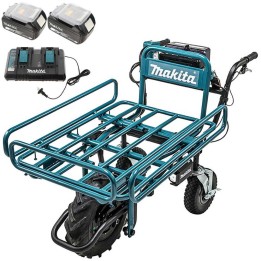 Makita DCU180 akkukäyttöinen moottorikottikärry 2 18 V 5 Ah 130 kg
