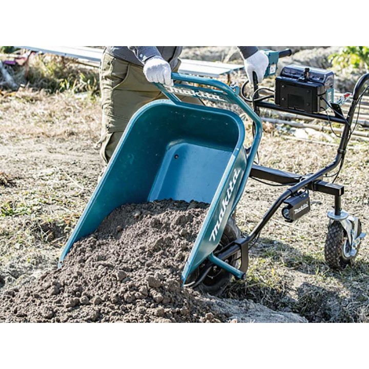 Makita DCU180 akkukäyttöinen kottikärry, 130 kg, ilman akkua ja laturia