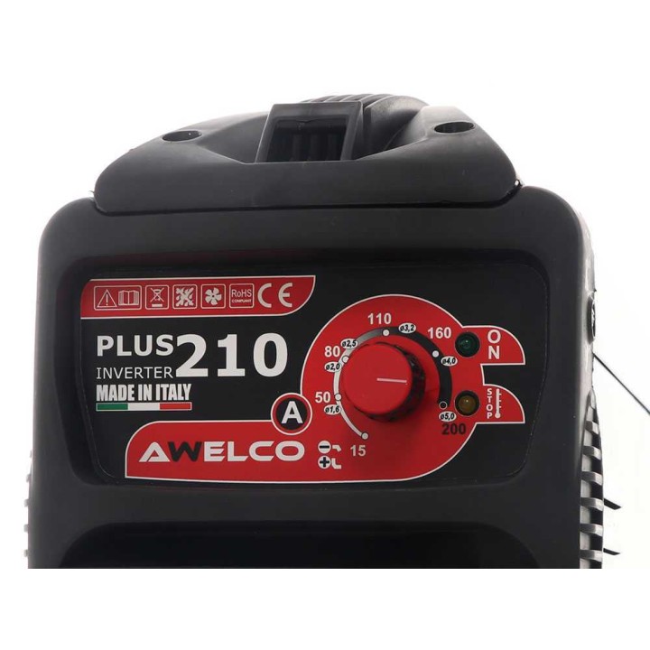Awelco Plus 210 MMA-invertterihitsauskone, 15–200 A, 230 V