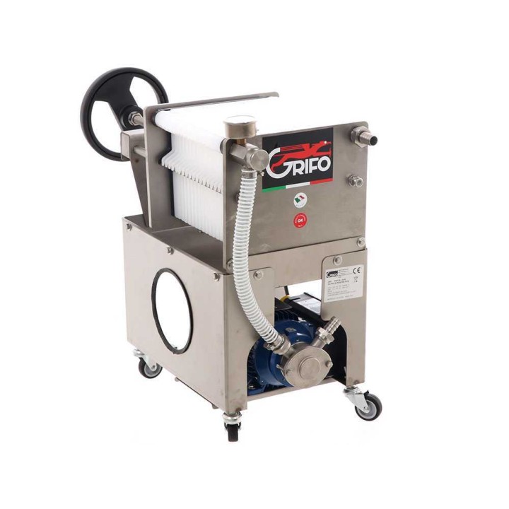Grifo FCP20-OLIO öljyn levysuodatin, Liverani-pumppu, 0,5 HP, 230 V