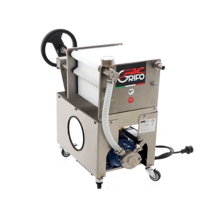 Grifo FCP20-OLIO öljyn levysuodatin, Liverani-pumppu, 0,5 HP, 230 V
