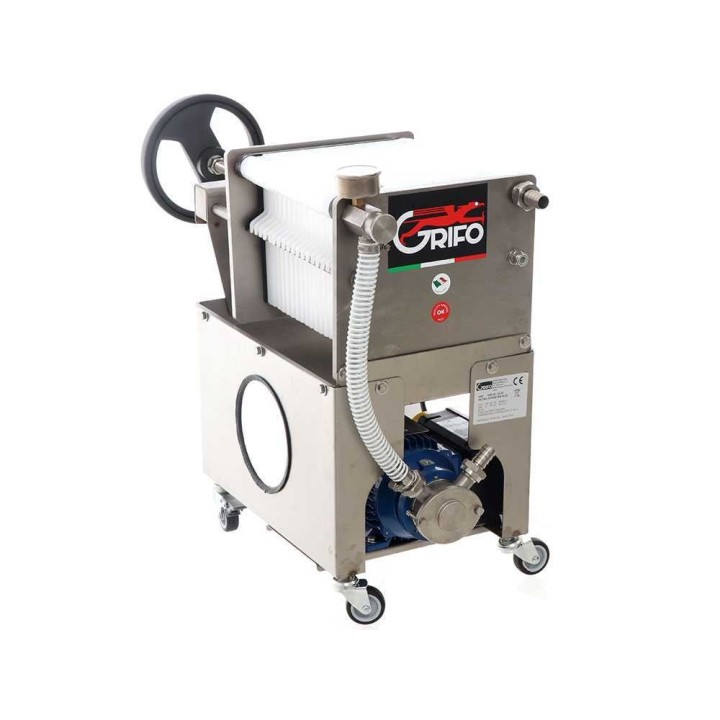 Grifo FCP20-OLIO öljyn levysuodatin, Liverani-pumppu, 0,5 HP, 230 V