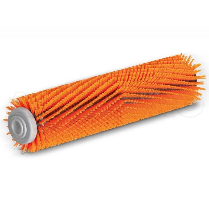 Oranssi harjarulla, keskikova–kova, 300 mm, 1 kpl
