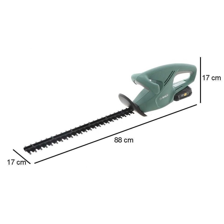 Bosch EasyHedgeCut 18-45 akkukäyttöinen pensasleikkuri, 45 cm, ilman akkua ja laturia