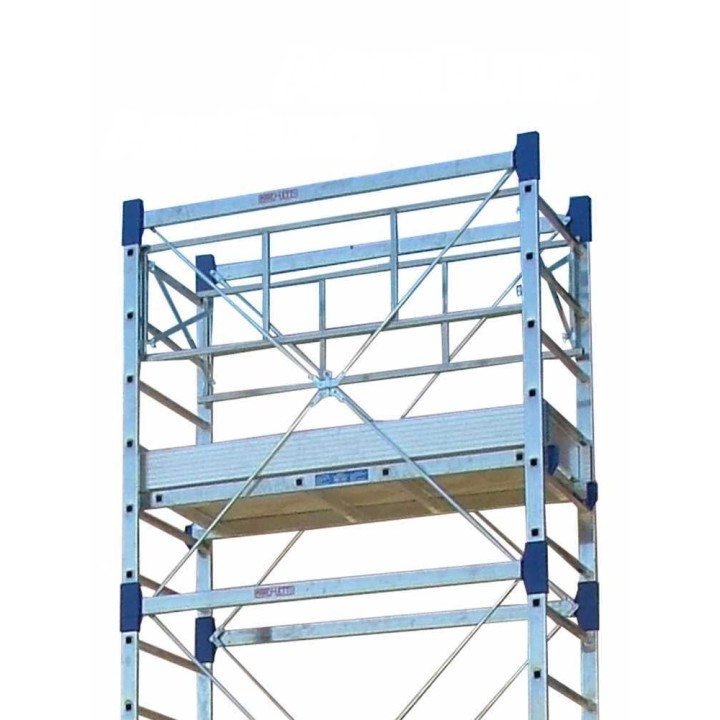 Marchetti ULYSSE siirrettävä alumiinityöteline, 75 × 180 cm, enintään 7,10 m
