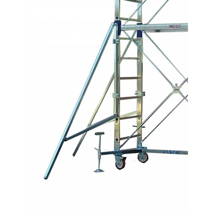 Marchetti ULYSSE siirrettävä alumiinityöteline, 75 × 180 cm, enintään 7,10 m