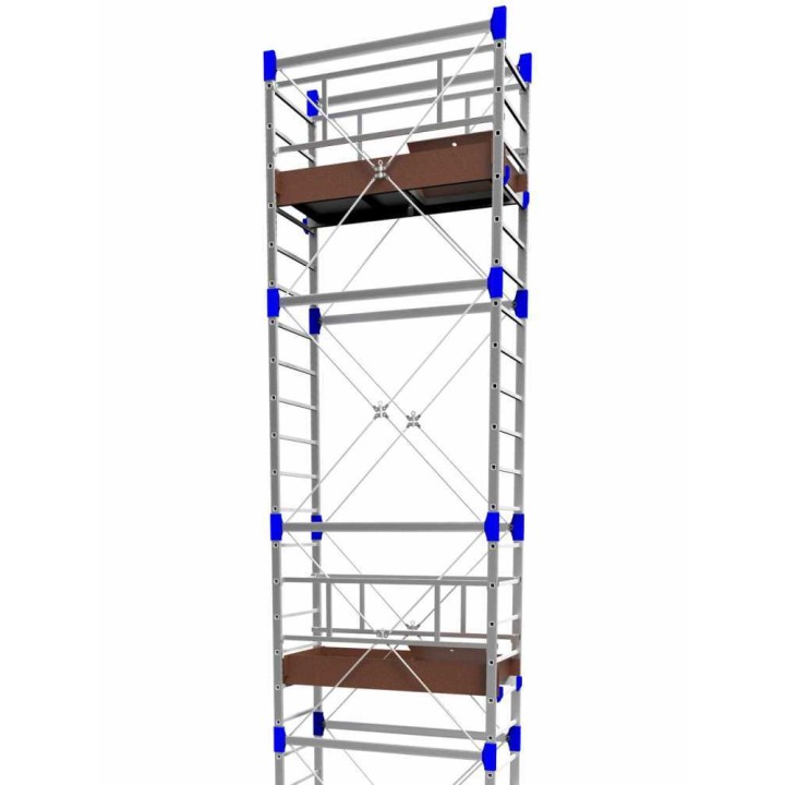 Marchetti ULYSSE siirrettävä alumiinityöteline, 75 × 180 cm, enintään 7,10 m