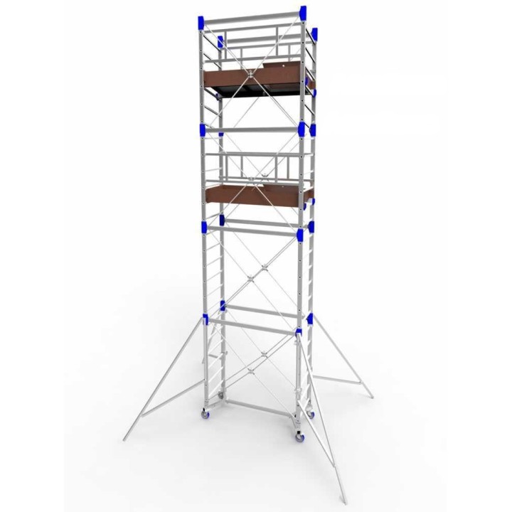 Marchetti ULYSSE siirrettävä alumiinityöteline, 75 × 180 cm, enintään 7,10 m