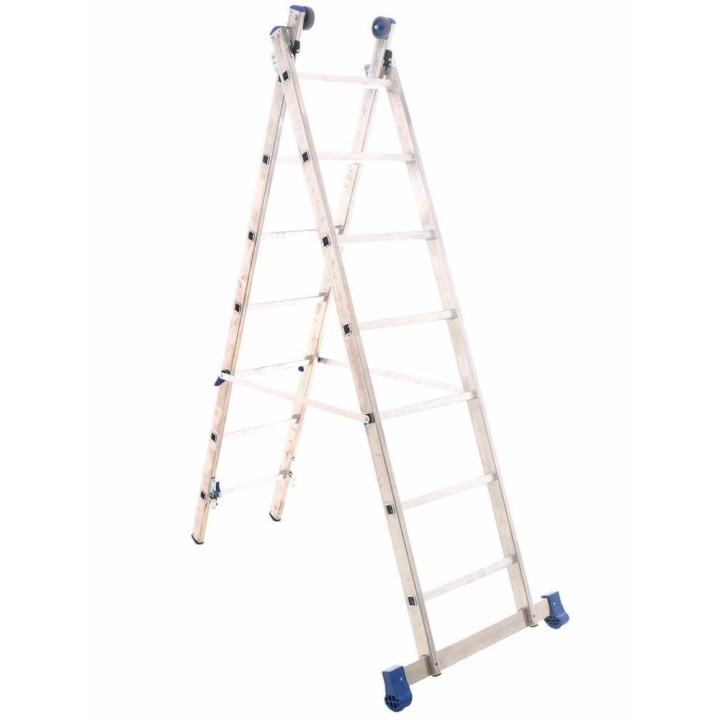 Marchetti Azzurra A2 7+7 jatkettava alumiinitikas, 3,6 m, 150 kg