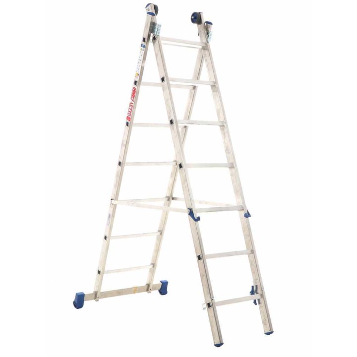 Marchetti Azzurra A2 7+7 jatkettava alumiinitikas, 3,6 m, 150 kg