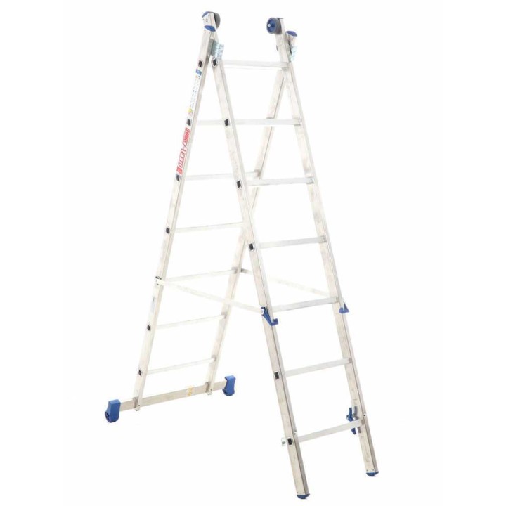 Marchetti Azzurra A2 7+7 jatkettava alumiinitikas, 3,6 m, 150 kg