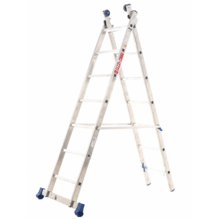 Marchetti Azzurra A2 7+7 jatkettava alumiinitikas, 3,6 m, 150 kg