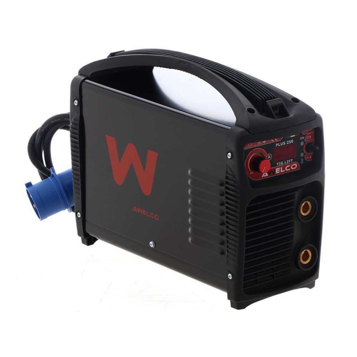 Awelco Plus 250 TIG LIFT -hitsauskone, TIG DC ja MMA, 15–220 A