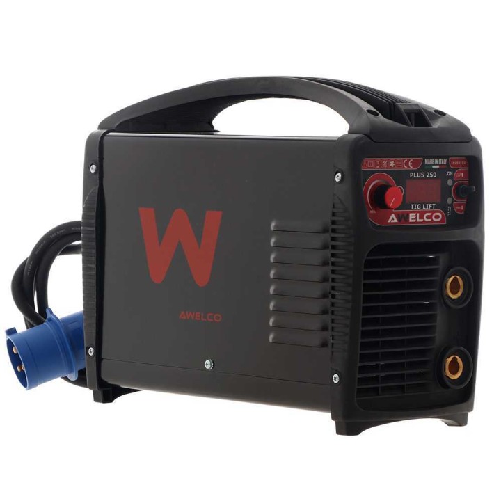 Awelco Plus 250 TIG LIFT -hitsauskone, TIG DC ja MMA, 15–220 A
