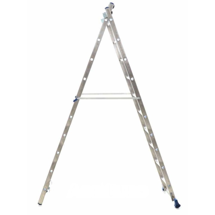 Marchetti Azzurra A2 A210 jatkettava alumiinitikas, 10 + 10 askelmaa, 5,30 m