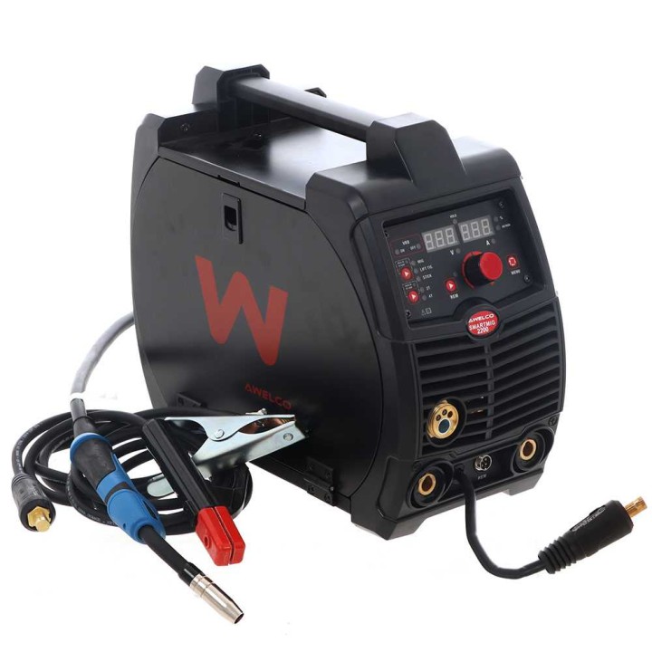 Awelco Smartmig 2200 monitoimihitsauskone MIG MAG TIG LIFT ja MMA 230 V