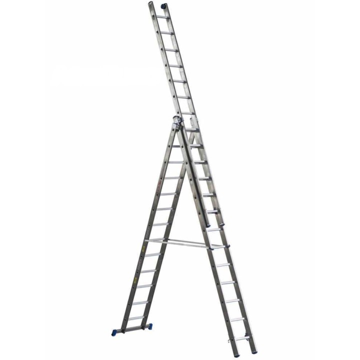 Marchetti Azzurra A3 A313 jatkettavat alumiinitikkaat, 13 + 13 + 13 askelmaa, 9,2 m