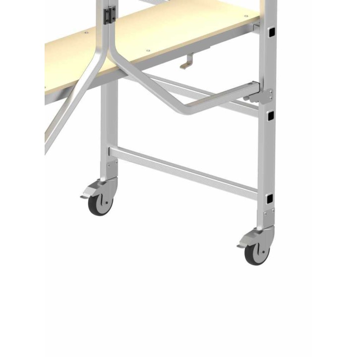 Marchetti DINAMICO kokoontaittuva alumiinityöteline, 2,80 m, 150 kg, sisäkäyttöön