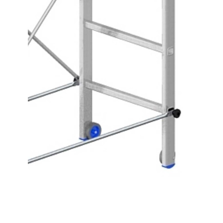 Marchetti Superminio kokoontaitettava alumiiniteline, 300 cm, 120 kg, 2 pyörää