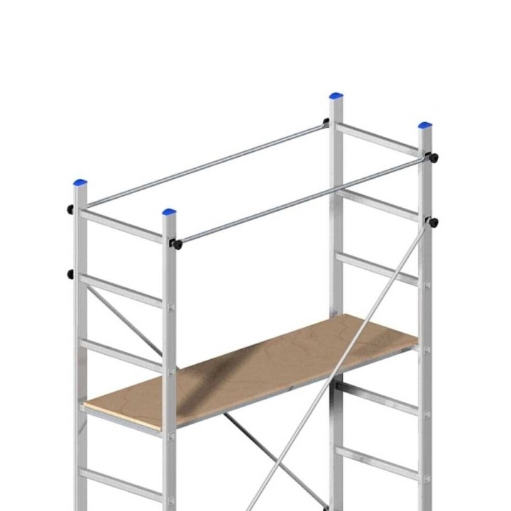 Marchetti Superminio kokoontaitettava alumiiniteline, 300 cm, 120 kg, 2 pyörää