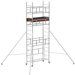 Marchetti SMART TOWER rakennusteline alumiini 75 166 cm enintään 516 cm
