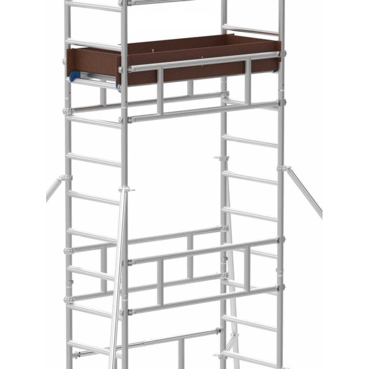 Marchetti SMART TOWER rakennusteline, alumiini, 75 × 166 cm, enintään 516 cm