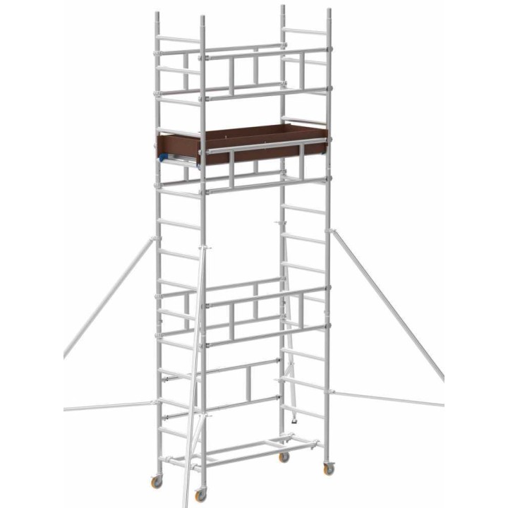 Marchetti SMART TOWER rakennusteline, alumiini, 75 × 166 cm, enintään 516 cm