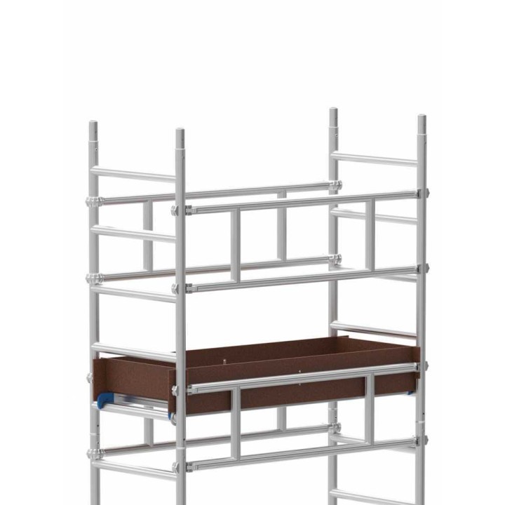 Marchetti SMART TOWER rakennusteline, alumiini, 75 × 166 cm, enintään 516 cm